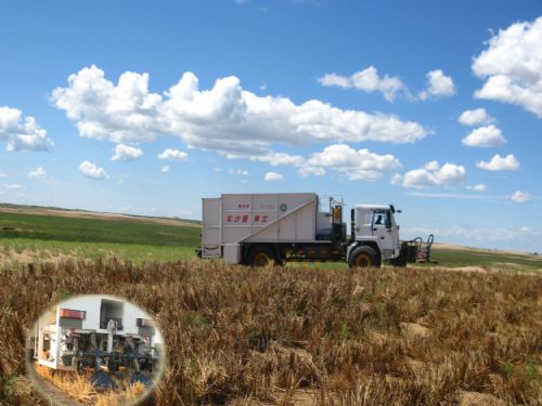 甘肅建投新能源公司治沙設備研發有進展