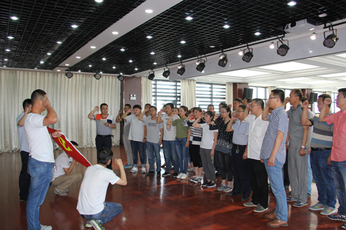 甘肅建投新能源公司、路橋工程公司共同慶祝建黨95周年