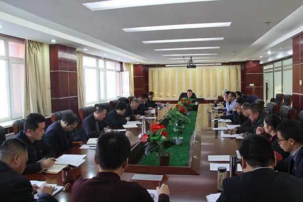 裝備公司領導班子召開2018年度民主生活會