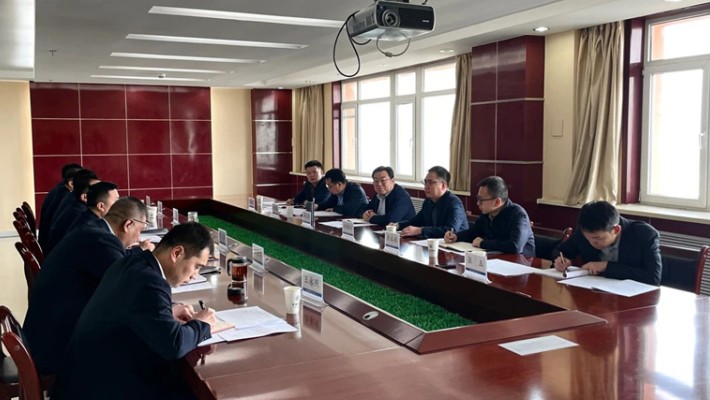 集團公司副總經(jīng)理李文恩一行調(diào)研甘肅建投裝備公司