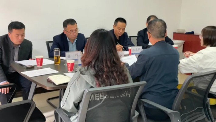 黨委書記、董事長劉亞雄一行調(diào)研蘭峰公司